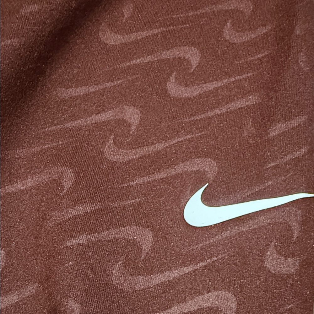 Nike Brown Dri-FIT Leggings 7/8 NWT - Picture 3 of 7